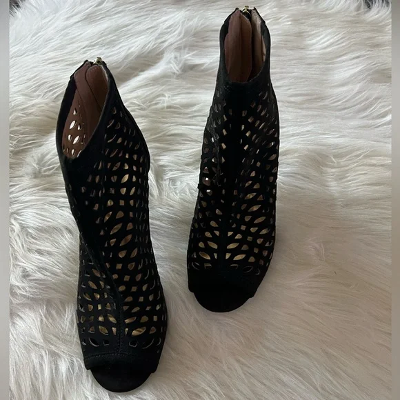 NEW Thalia Soli Open Toe Women’s Booties - Picture 5 of 11